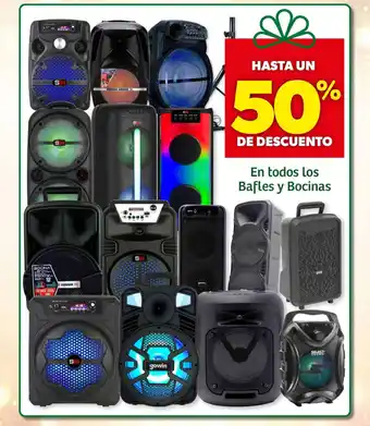 En todos los Bafles y Bocinas