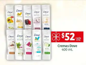 Soriana Express Cremas Dove 400 ml. oferta