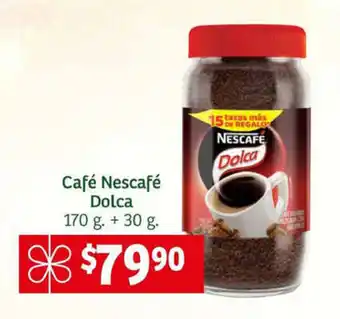 Café Nescafé Dolca 170 g. + 30 g.