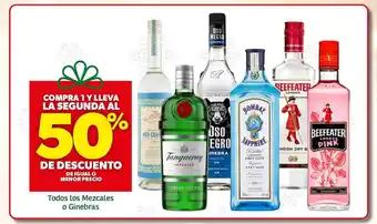 Todos los Mezcales o Ginebras