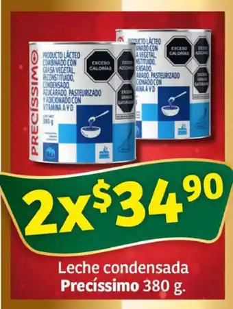 Soriana Express Leche condensada Precíssimo 380 g. x 2 oferta
