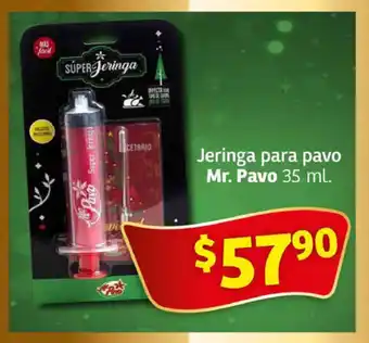 Soriana Express Jeringa para pavo Mr. Pavo 35 ml. oferta