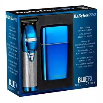 Mercado Libre Combo bluefx trimmer skeleton & shaver. fxholpk2bces color azul oferta