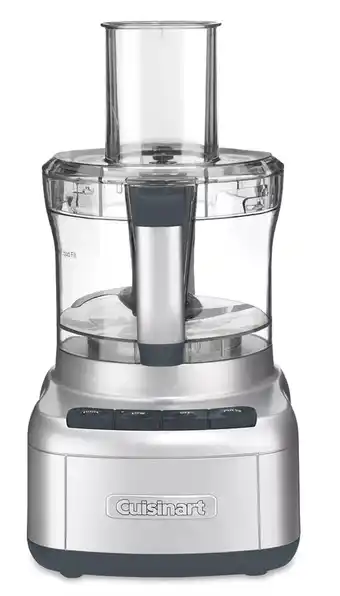 Procesador de 8 tazas con accesorios cuisinart fp-8svp1 color gris