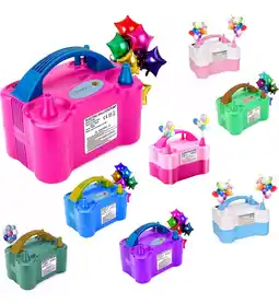 Mercado Libre Bomba para inflar globos electrica de doble inflador fiestas oferta