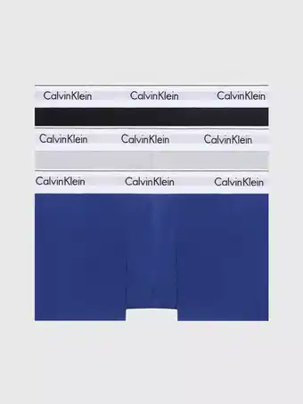 Mercado Libre Trunks calvin klein cotton paquete de 3 hombre multicolor oferta