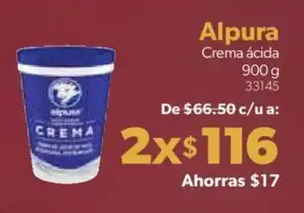 Alpura Crema ácida 2/900 g