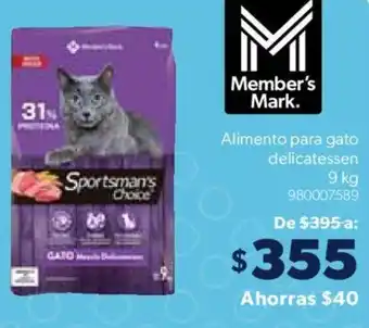 Sam's Club Member's Mark Alimento para gato delicatessen 9kg oferta