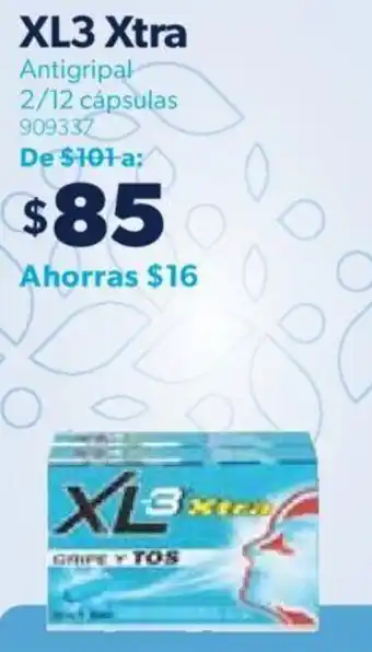 XL-3 Xtra Antigripal 2/12 cápsulas