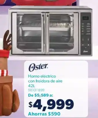 Oster Horno eléctrico con freidora de aire 42L