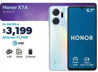 Sam's Club Honor X7A oferta