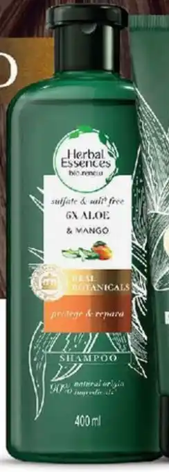 Woolworth Shampoo Herbal Essences Bio Aloe y Mango 400ml oferta