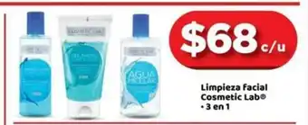 Bodega Aurrerá Limpieza Facial Cosmetic Lab 3 en 1 oferta