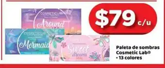 Bodega Aurrerá Paleta de Sombras Cosmetic Lab 13 Colores oferta