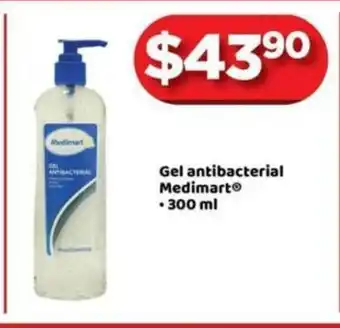 Bodega Aurrerá Gel antibacterial Medimart 300ml oferta