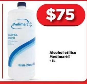 Alcohol Etilico Medimart 1L