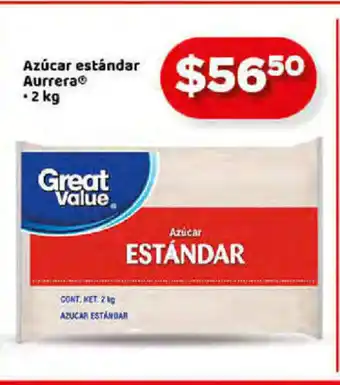 Bodega Aurrerá Azucar Estandar Aurrera 2kg oferta