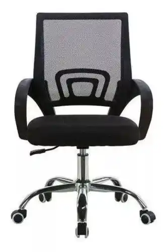 Mercado Libre Silla de escritorio inngroup ergonomica tapizada de mesh color negro oferta