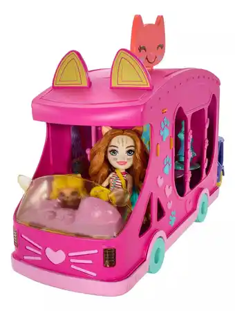 Mattel enchantimals set de juego camión de moda