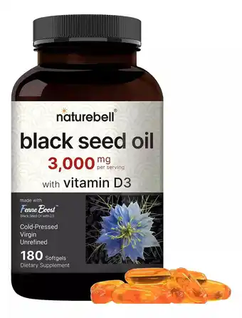 Mercado Libre Aceite de semillas negras naturebell suplemento 250 caps sabor sin sabor oferta
