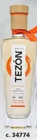 TEQUILA TEZÓN REPOSADO 750ML