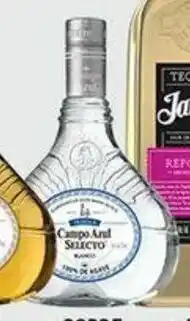TEQUILA CAMPO AZUL SELECTO BLANCO 750ML