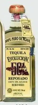 TEQUILA EVOLUCIÓN 501 REPOSADO 700ML