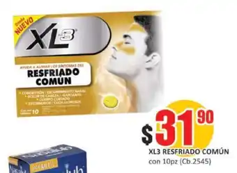 XL-3 RESFRIADO COMÚN con 10pz (Cb.2545)