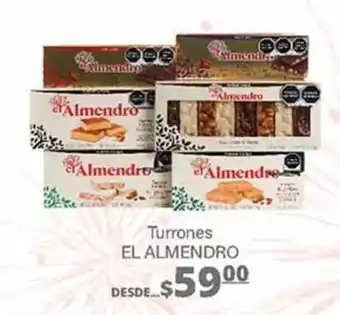 La Comer Turrones EL ALMENDRO oferta