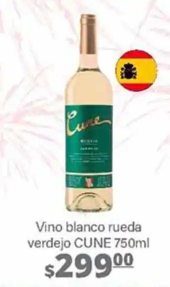 La Comer Vino blanco rueda verdejo CUNE 750ml oferta