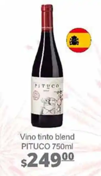 Vino tinto blend PITUCO 750ml
