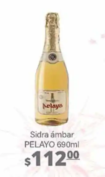 La Comer Sidra ámbar PELAYO 690ml oferta