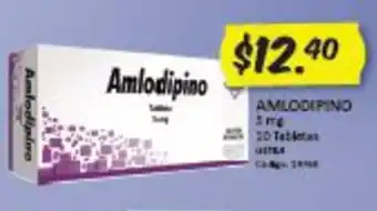 Farmacias Bazar Amlodipino oferta