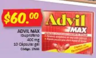 Farmacias Bazar Advil Max oferta