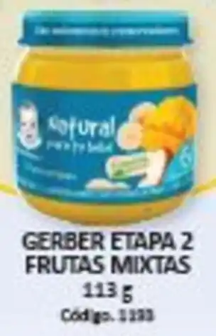 Farmacias Bazar Gerber Etapa 2 Frutas Mixtas 113g oferta