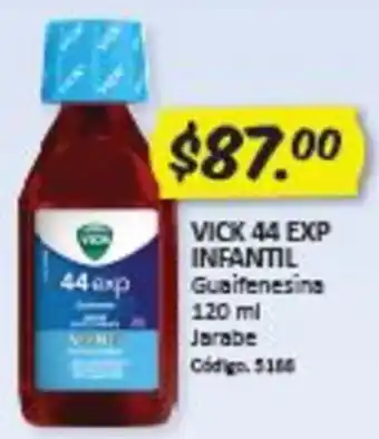 Farmacias Bazar Vick 44 Exp Infantil 120ml oferta