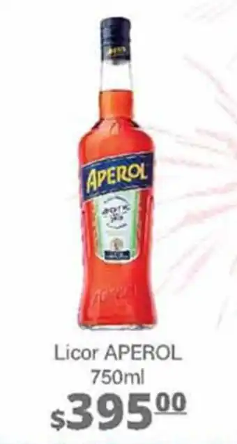 La Comer Licor APEROL 750ml oferta