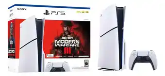 Mercado Libre Sony playstation 5 slim 1tb call of duty: modern warfare iii bundle color blanco oferta