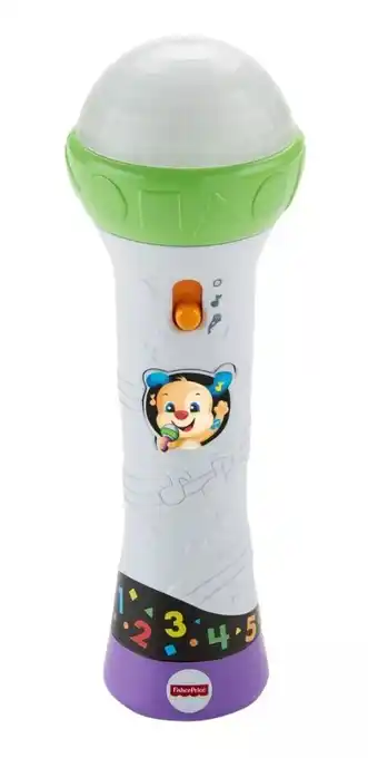 Mercado Libre Juguete para bebés fisher-price micrófono graba y canta oferta