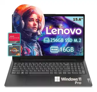 Mercado Libre Laptop lenovo v15 g4 ryzen 5 5500u 256gb ssd 16gb ram 15.6p color negro oferta