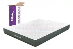 Colchon matrimonial en caja colordreams memory foam tecnologia comfortfoam descanso perfecto 5 capas de espuma alta densidad 