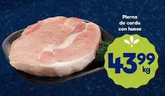 Pierna de cerdo con hueso, kg