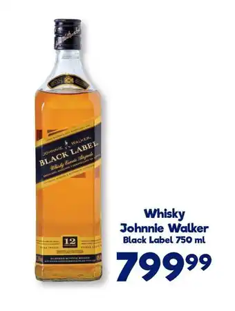Whisky Johnnie Walker Black Label 750 ml