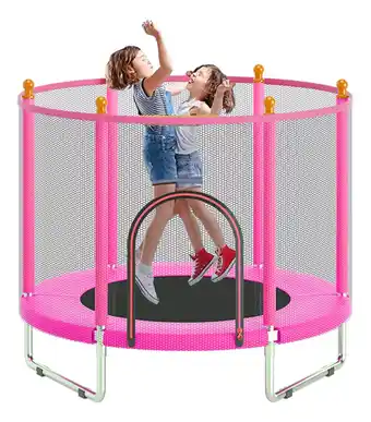 Mercado Libre Trampolin ninos infantil tumbling 1.5 diametro red seguridad oferta