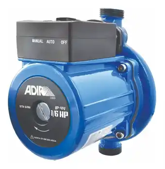 Mercado Libre Bomba presurizadora automática 1/6 hp 140 w adir 1503 oferta