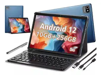 Mercado Libre Tablet xgody android12 10.1''pad wifi 10gb+256gb memoria ram oferta