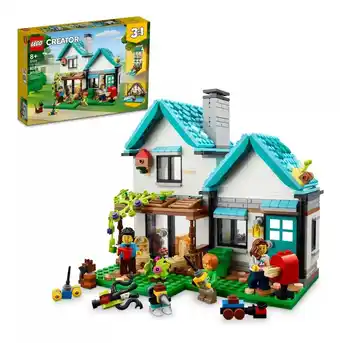 Mercado Libre Kit de construcción lego creator 3en1 casa confortable 31139 808 piezas 3+ oferta