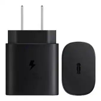 Mercado Libre Samsung adaptador de corriente de 25w negro oferta