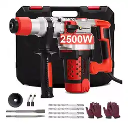 Rotomartillo cincelador perforador sds industrial 2200w