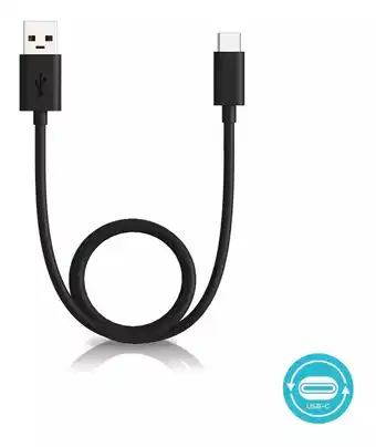 Mercado Libre Cable motorola usb-a a tipo c negro 1m oferta